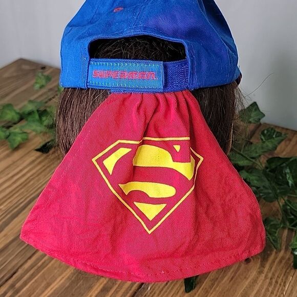 Superman. Kids hat. Costume. OSFA. EUC - Picture 2 of 7